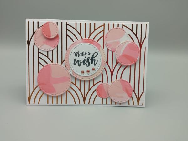 Geburtstagskarte „Make a Wish“ – Eleganz trifft auf Wunschzaube